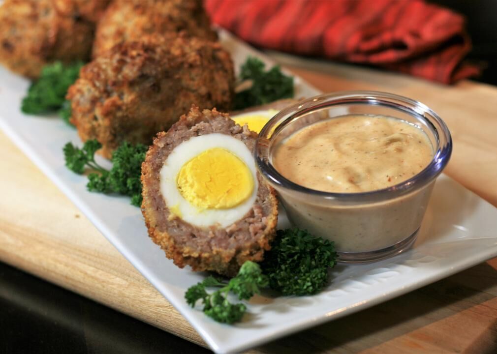 Air Fryer Scotch Eggs